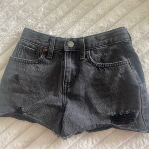 Kids Old Navy Black Denim Shorts